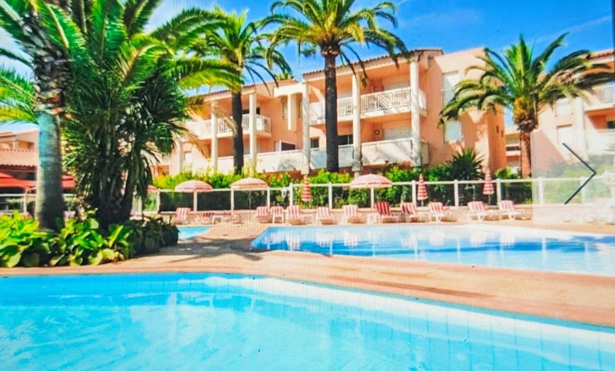 Residence De Vacances Avec Piscine & Transat, A 2 Minutes Des Plages - Bat N2 Vallauris Kültér fotó